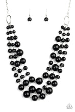 Load image into Gallery viewer, Everyone Scatter Black Necklace Paparazzi Accessories