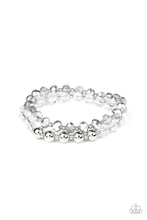 Load image into Gallery viewer, Millennial Grandeur White Stretchy Bracelet Paparazzi Accessories