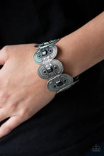 Load image into Gallery viewer, Turn Up The Tropical Heat Black Stretchy Bracelet Paparazzi Accessories