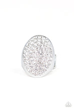 Load image into Gallery viewer, Bling Scene White Rhinestone Ring Paparazzi Accessories