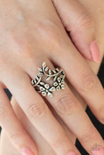 Load image into Gallery viewer, Secret Eden Silver Ring Paparazzi Accessories