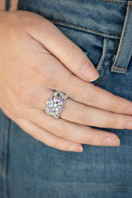 Brilliantly Blooming Purple Ring Paparazzi Accessories