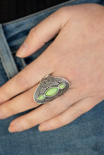 Load image into Gallery viewer, Kindred Spirit Green Ring Paparazzi Accessories