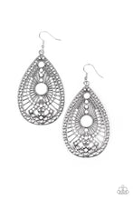Load image into Gallery viewer, Just Dropping By White Earring Paparazzi Accessories