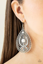 Load image into Gallery viewer, Just Dropping By White Earring Paparazzi Accessories
