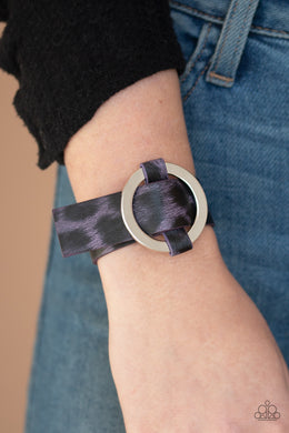 Jungle Cat Couture Purple Bracelet Paparazzi Accessories