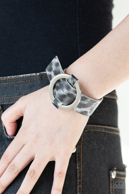 Jungle Cat Couture Silver Bracelet Paparazzi Accessories