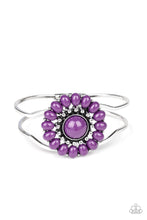 Load image into Gallery viewer, Posy Pop Purple Hinge Bracelet Paparazzi Accessories