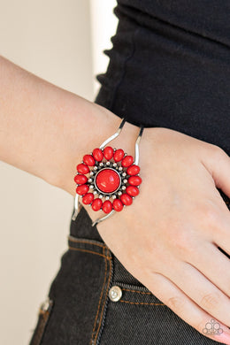 Posy Pop Red Bracelet Paparazzi Accessories