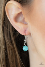 Load image into Gallery viewer, Ethereal Experience Blue Cat&#39;s Eye Necklace Paparazzi Accessories