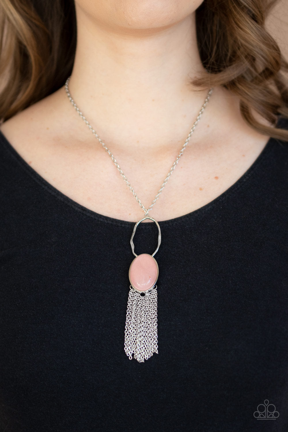 Dewy Desert - Pink Necklace Paparazzi Accessories