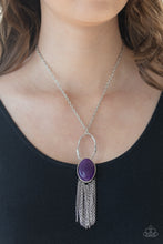 Load image into Gallery viewer, Dewy Desert - Purple Necklace Paparazzi Accessories