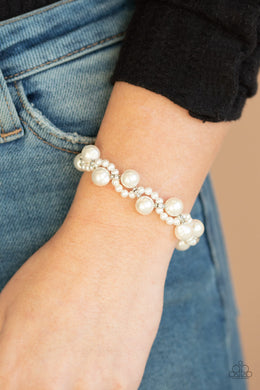 Utmost Uptown Pearl Bracelet Paparazzi Accessories