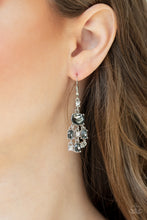 Load image into Gallery viewer, Demurely Divine Silver Earrings Paparazzi Accessories