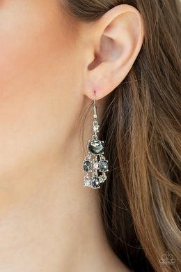 Demurely Divine Silver Earrings Paparazzi Accessories