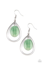 Load image into Gallery viewer, Seasonal Simplicity Green Earring Paparazzi Accessories