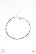 Load image into Gallery viewer, Flat Out Fierce - Silver Choker Necklace Paparazzi Accessories