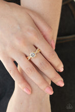 Load image into Gallery viewer, Prim and Proper Gold Ring Paparazzi Accessories