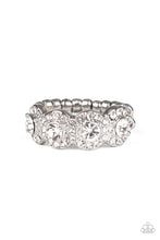 Load image into Gallery viewer, Ever Enlightened - White Rhinestone Ring Paparazzi Accessories