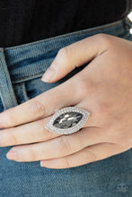 Load image into Gallery viewer, Jaw-Dropping Dazzle Silver Ring Paparazzi Accessories