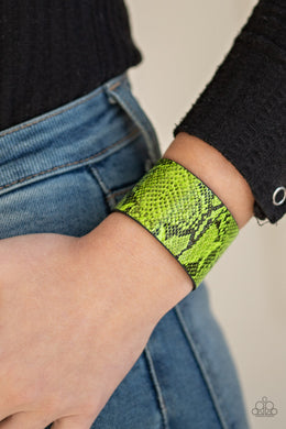 Its A Jungle Out There Green Bracelet Paparazzi Accessories