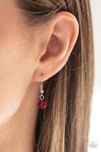 Load image into Gallery viewer, Distracted By Dazzle Red Necklace Paparazzi Accessories