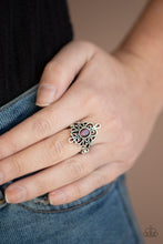 Load image into Gallery viewer, DEW Your Thing - Purple Ring Paparazzi Accessories