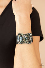 Load image into Gallery viewer, Twinkle Twinkle Little ROCK STAR - Black Leather Bracelet Paparazzi Accessories
