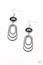 Load image into Gallery viewer, Drop Dead Glamorous Silver Earrings Paparazzi Accessories