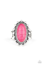 Load image into Gallery viewer, Mineral Movement Pink Stone Ring Paparazzi Accessories