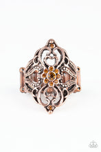 Load image into Gallery viewer, Totally Taken Copper Ring Paparazzi Accessories
