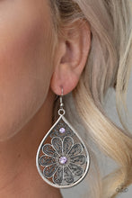 Load image into Gallery viewer, Whimsy Dreams Purple Earring Paparazzi Accessories