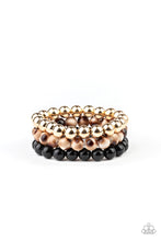 Load image into Gallery viewer, Courageously Couture Black Bracelet Paparazzi Accessories