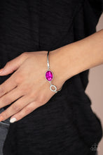 Load image into Gallery viewer, Glamorous Glow Pink Bracelet Paparazzi Accessories