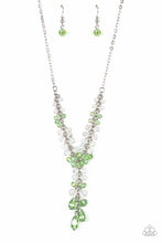 Load image into Gallery viewer, Iridescent Illumination Green Necklace Paparazzi Accessories