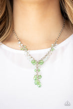 Load image into Gallery viewer, Iridescent Illumination Green Necklace Paparazzi Accessories