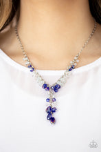 Load image into Gallery viewer, Iridescent Illumination Blue Necklace Paparazzi Accessories