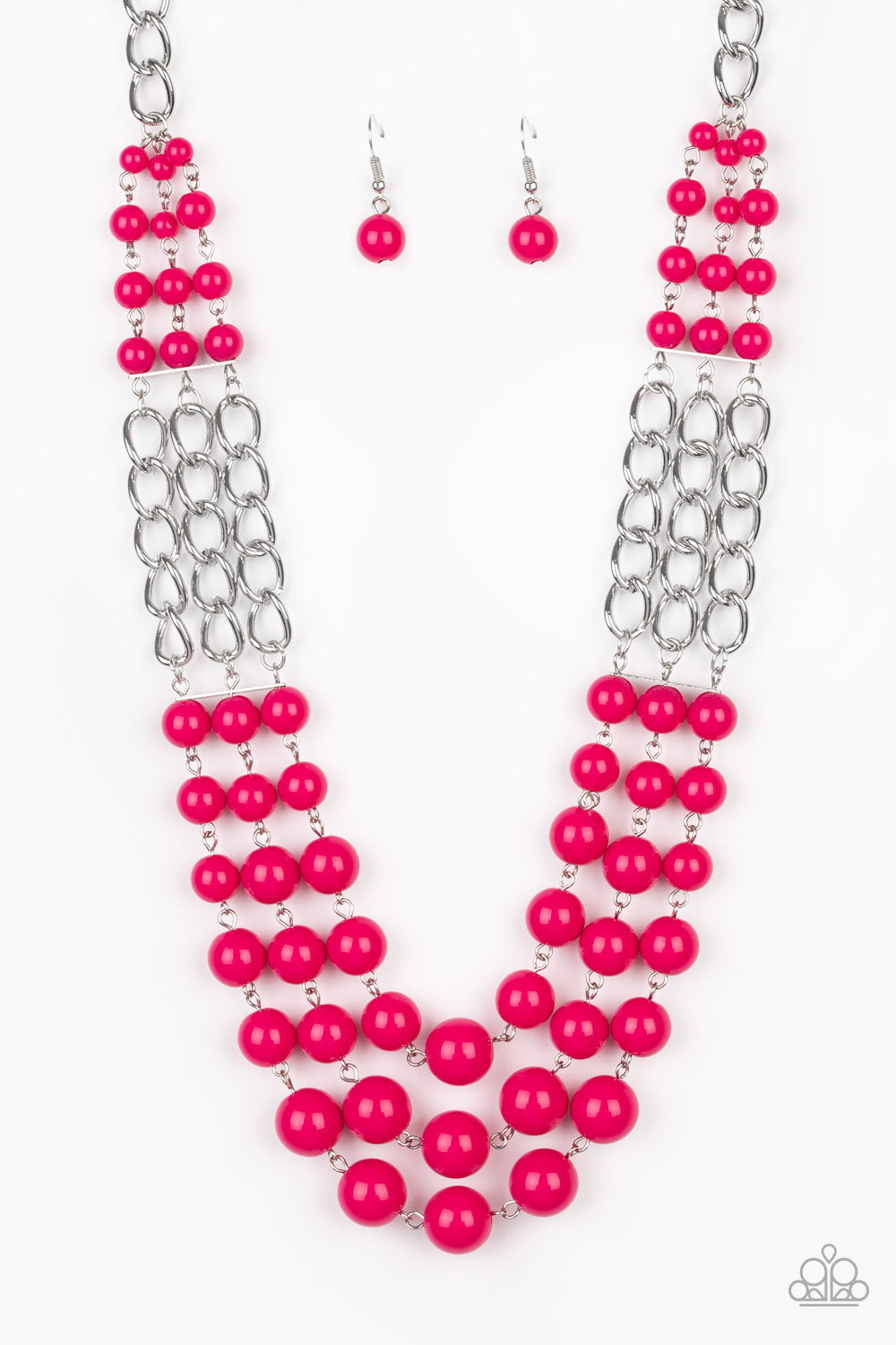 A La Vogue Pink Necklace Paparazzi Accessories