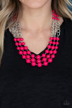 Load image into Gallery viewer, A La Vogue Pink Necklace Paparazzi Accessories