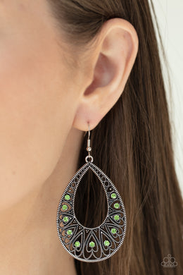 Love To Be Loved Green Earring Paparazzi Accessories