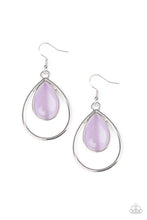 Load image into Gallery viewer, Color Me Cool Purple Earring Paparazzi Accessories