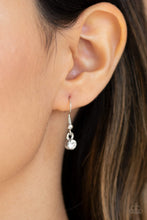 Load image into Gallery viewer, Gemstone Grandeur Silver Necklace Paparazzi Accessories