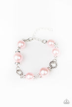 Load image into Gallery viewer, Boardroom Baller - Pink Pearl Bracelet Paparazzi Accessories