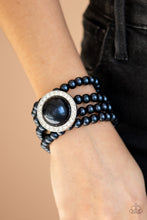 Load image into Gallery viewer, Top Tier Twinkle Blue Bracelet Paparazzi Accessories