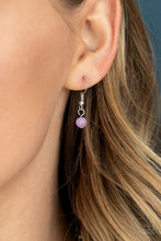 Load image into Gallery viewer, Fashion Flaunt Purple Cat&#39;s Eye Necklace Paparazzi Accessories