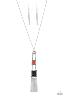 This Land Is Your Land - Multi Stone Necklace Paparazzi Accessories
