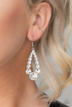 Load image into Gallery viewer, Here Glows Nothing White Earring Paparazzi Accessories