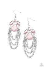 Load image into Gallery viewer, Opalescence Essence Pink Earring Paparazzi Accessories