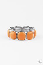 Load image into Gallery viewer, Vivacious Volume Orange Bracelet Paparazzi Accessories