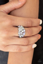 Load image into Gallery viewer, Sparkle Burst Purple Ring Paparazzi Accessories